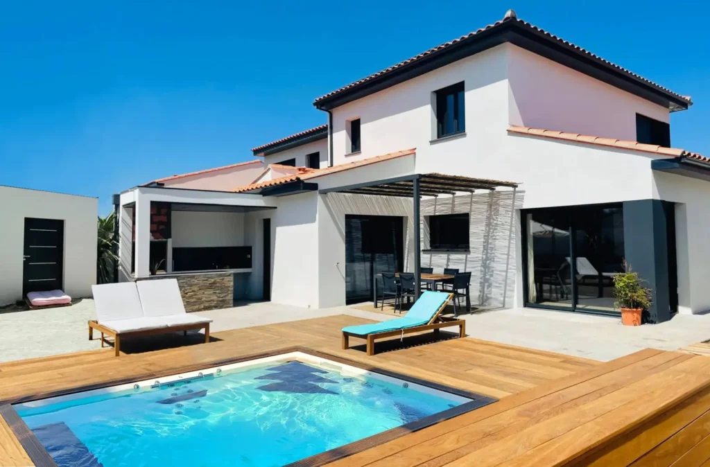 Mini piscine Therma Novas Zen Line maison design Aix en Provence